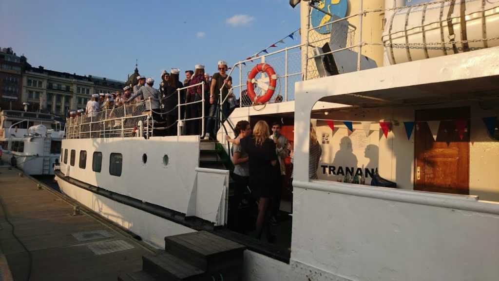 Hyra båt kickoff event stockholm